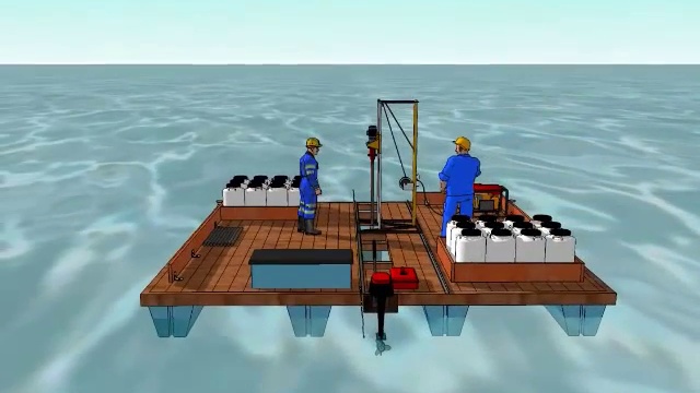 Плавучая самоходная установка для добычи лечебной грязи смотреть онлайн