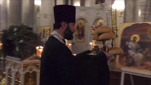 Всенощное бдение в канун праздника Святого Богоявления. смотреть онлайн