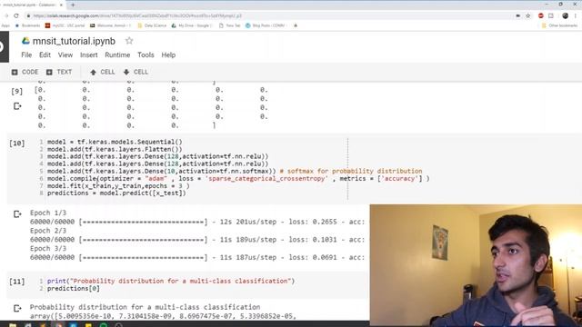 Deep Learning tutorial - Neural Network on Mnist Dataset and Webcam Detection смотреть онлайн