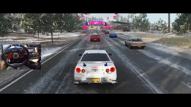 Forza Horizon 4 LP EP18 - R34 + Snow = FUN + Buying FarmLand! | SLAPTrain смотреть онлайн
