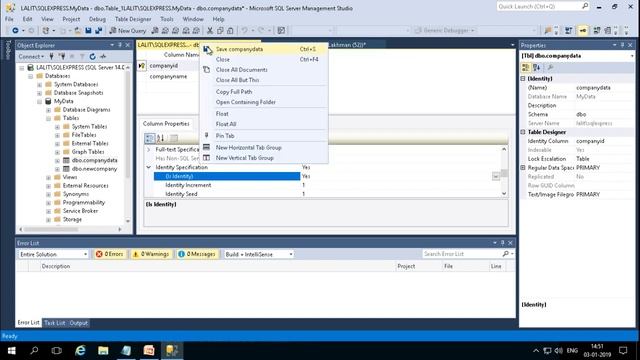 SQL Constraints and SSMS Network Related Error 2 and 40 смотреть онлайн