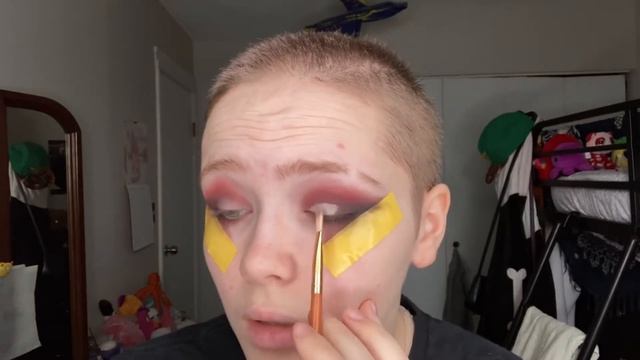 Spiked Alt Eye Liner Makeup Tutorial | Charlie Black смотреть онлайн