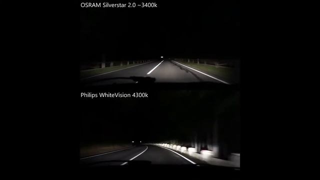OSRAM Silverstar 2.0 vs Philips WhiteVision смотреть онлайн