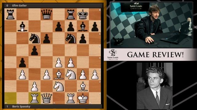 Spassky vs. Geller, 1968 Candidates (Game 6) | Game Review смотреть онлайн