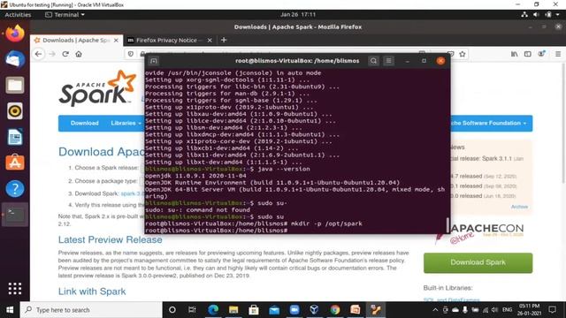 How to install PySpark on Ubuntu with Java, Spark and Python? смотреть онлайн