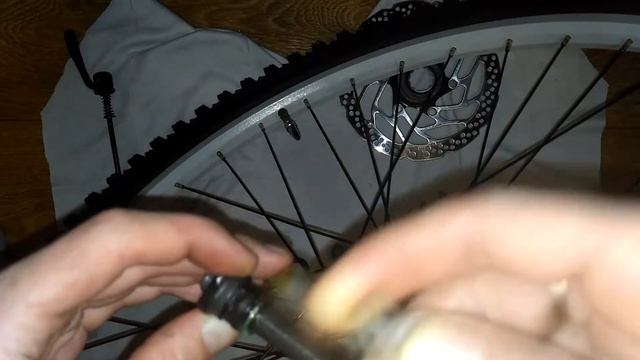 обслуживание передней втулки велосипеда shimano hb rm65 | КИТАЙ ВЕЛИК смотреть онлайн