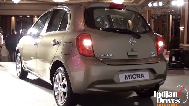 Nissan Launches 2013 Micra Facelift for Rs. 4.79 lakh | Take A Look смотреть онлайн