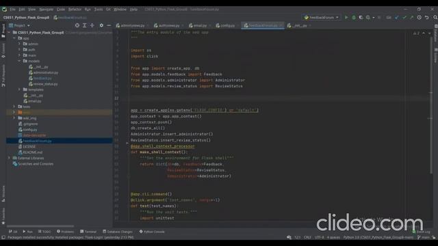 [Flask] FeedbackForum Using Python Flask Framework смотреть онлайн