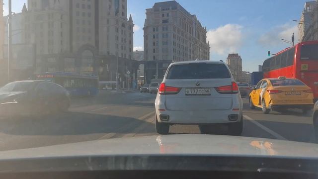 Driving In Moscow - Garden Ring, #dashcam #dash Cam