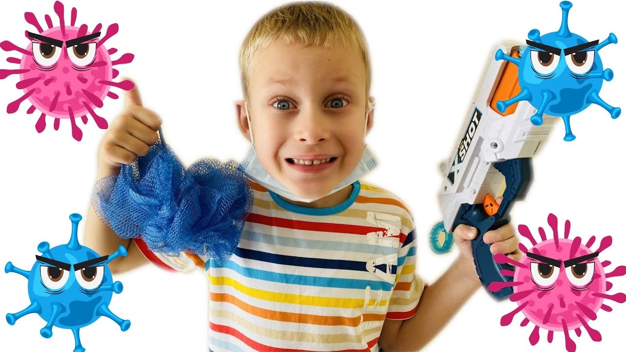 Веселая История про Вирусы?Никита и Полина смотреть онлайн