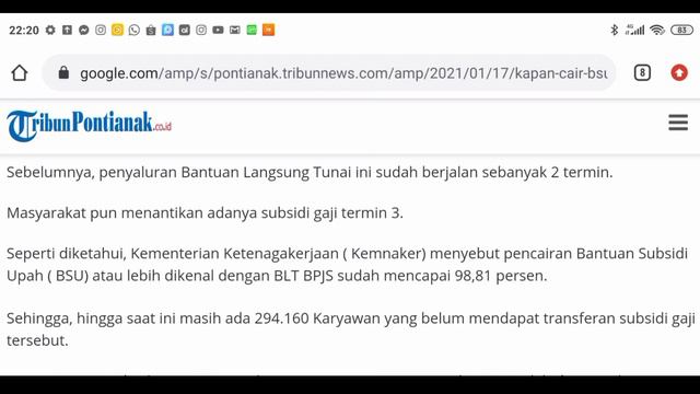 Menaker Memastikan Pencairan BLT BPJS Termin 3 di Tahun 2021 смотреть онлайн