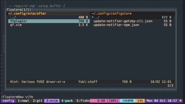 nvim-cmp #6: buffer specific setup смотреть онлайн