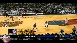 Dennis RODMAN vs Frank BRICKOWSKI - 1996 NBA Finals!
