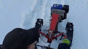 2022 год железные колёса с грунтозацепами мотоблок МТЗ зимняя езда .