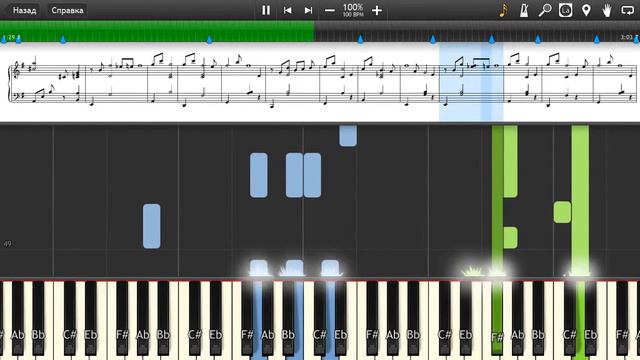 Yuriko Nakamura - Capriccio - Piano tutorial and cover (Sheets + MIDI) смотреть онлайн