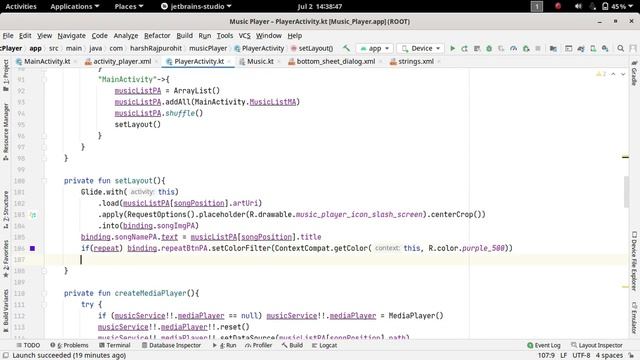 49.App Closing Timer Feature | Music Player Application | Android Development Kotlin in Hindi смотреть онлайн
