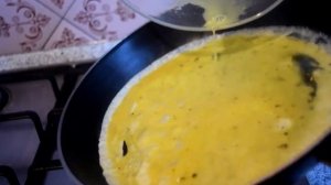 Яичные блинчики для канапе. Рецепт.