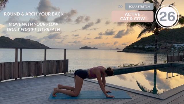 8 MIN STRETCHING - ETIREMENTS - morning routine au lever de soleil post workout - Sixtine Vouzelaud смотреть онлайн