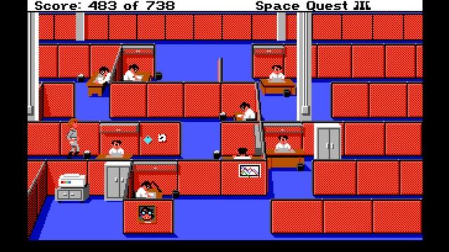 SCUMSOFT HEADQUARTERS | Space Quest 3: The Pirates of Pestulon (BLIND) #14 смотреть онлайн