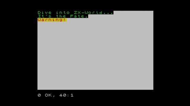 ZX-BASIC #3. Цвета в ZX-Spectrum