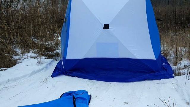 ПАЛАТКА ЗИМНЯЯ СТЭК КУБ 3 ТРЕХСЛОЙНАЯ для зимней рыбалки смотреть онлайн