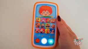 Мультиплеер с огоньками "Весёлый Антошка" (Азбукварик)