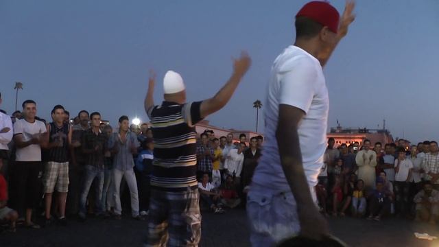 Marrakech, Place Jemaa El-Fna, Maroc (6/2013)