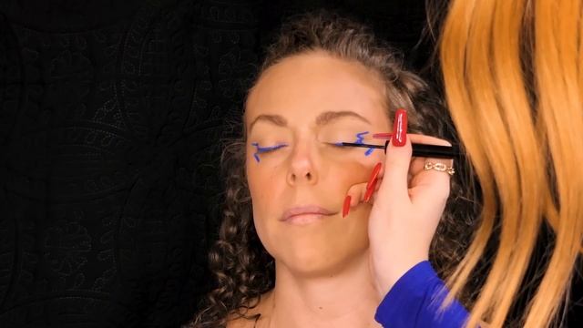 ASMR Makeup & Whispering for Sleep ♥ Graphic Eyeliner Look ♥ Tingle-Inducing Tapping & Sounds смотреть онлайн