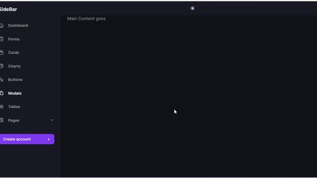 Sidebar component using Tailwind CSS смотреть онлайн