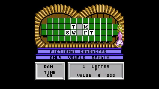 Wheel Of Fortune featuring Vanna White [NES] Game #37 on February 6th 2022 (Easy Difficulty) смотреть онлайн