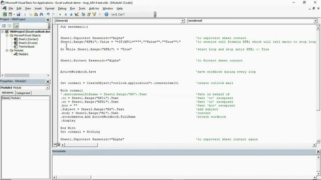 How to send multiple email with PDF attachment using a Macro смотреть онлайн