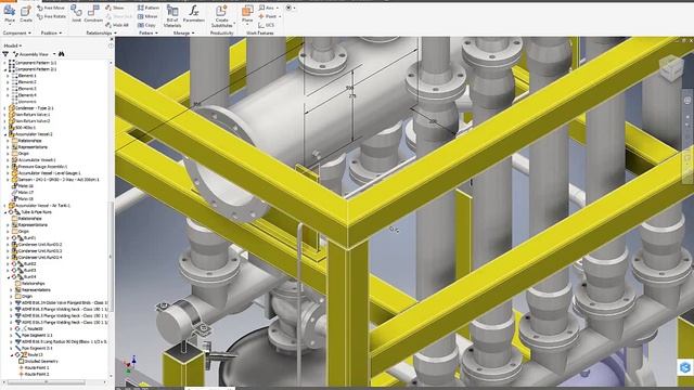 Inventor 2017 Tube and Pipe with 3D Sketch смотреть онлайн