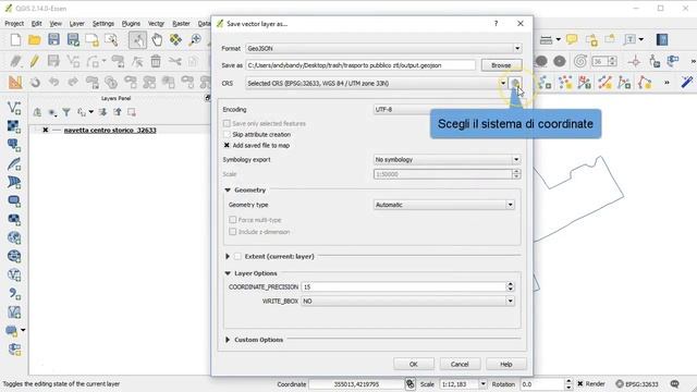 QGIS: save in GeoJSON format смотреть онлайн