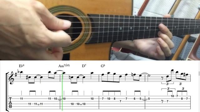 Nuages Django Reinhardt | Gypsy Jazz Guitar (ギター) смотреть онлайн