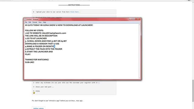 How to download AT Launcher for Minecraft! смотреть онлайн