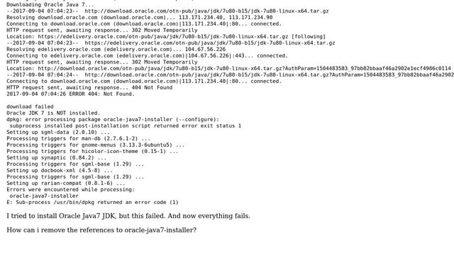 How to fix broken package manager - java oracle? смотреть онлайн