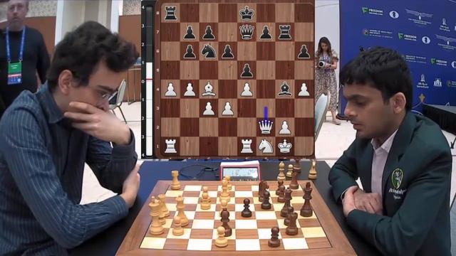 WHAT A GAME!! Vahap Sanal (2637) vs Nihal Sarin (2689) || World Blitz Chess 2023 - R9 смотреть онлайн