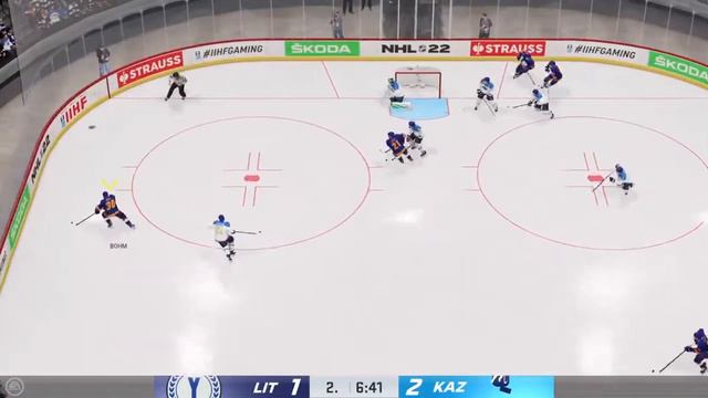 NHL 22-Litoměřice-Kazachstán (celý zápas Xbox series verze) смотреть онлайн