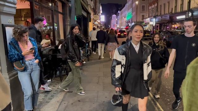 London UK Party Girls Nightlife ?? London Night Walk 2023 смотреть онлайн