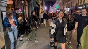 London UK Party Girls Nightlife ?? London Night Walk 2023