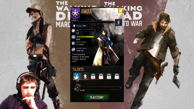 The Walking Dead March to War пробуем запускать игру на ноксе смотреть онлайн