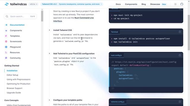 Nuxt 3 + Tailwind CSS: INSTALACIÓN Desde 0 Paso a Paso | Español смотреть онлайн