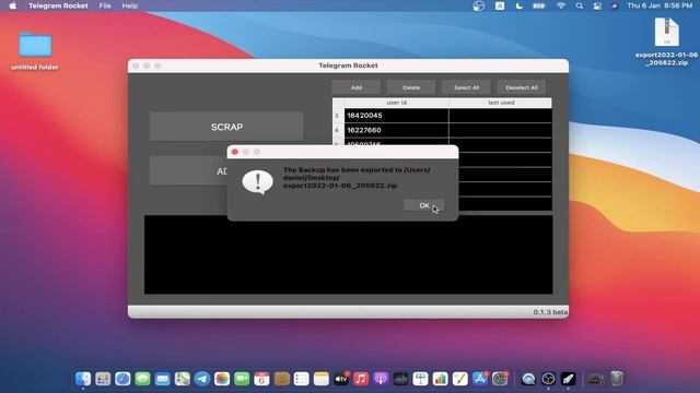 Import & Export Telegram session files on Telegram Rocket смотреть онлайн