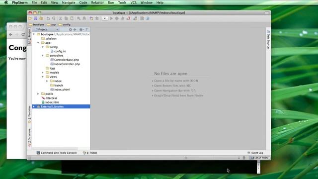 Tutorial PhalconPHP - Phalcon integration with PhpStorm IDE HD смотреть онлайн