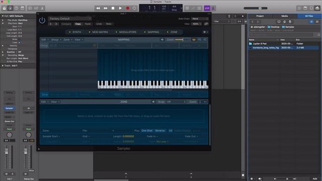 Обзор Sampler Logic Pro X 10.5 (на русском) Прощай, EXS24! смотреть онлайн