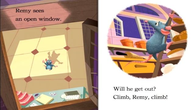 Disney - Ratatouille - Run Remy Run - Kids Storybook - Read Along Story.. смотреть онлайн