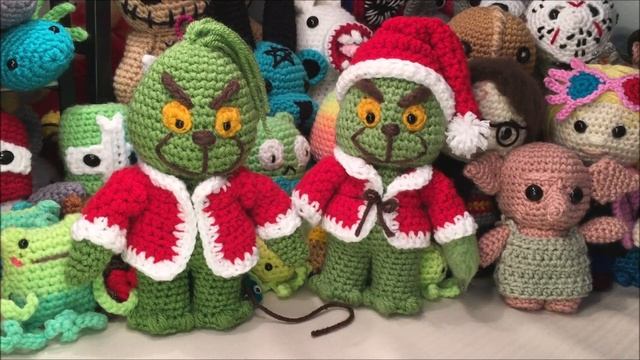 GRINCH HAT AND SCARF PART 2 CROCHET A LONG TUTORIAL смотреть онлайн