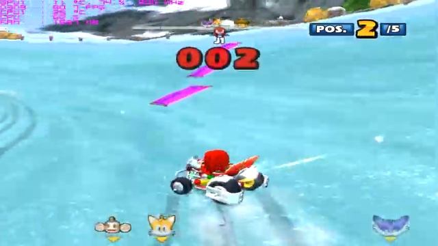 Sonic & SEGA All Stars Racing Game play com o A6 6400K смотреть онлайн