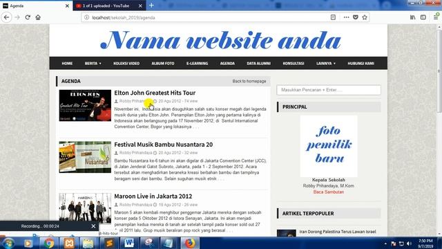 Script PHP SIKOLAG Ci - Web sekolah V.2.0 (7 Warna) dengan Codeigniter Support PHP 7 смотреть онлайн