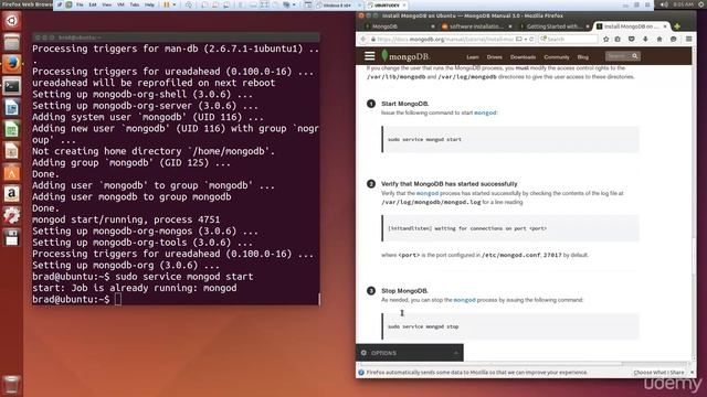 mongodb installation setup смотреть онлайн